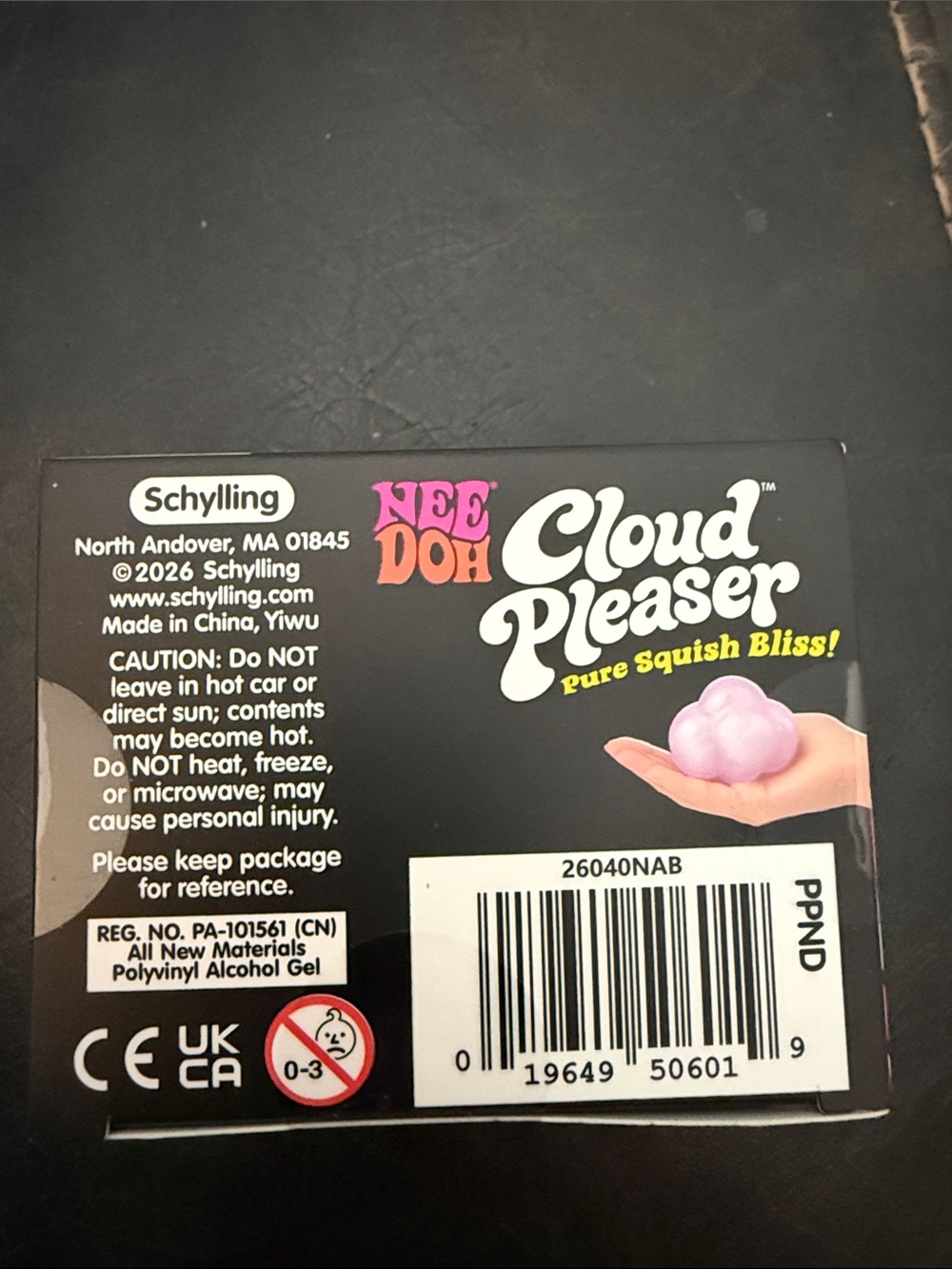 New NeeDoh Authentic Cloud Pleaser Soft Doh Squish White - Picture 2 of 5